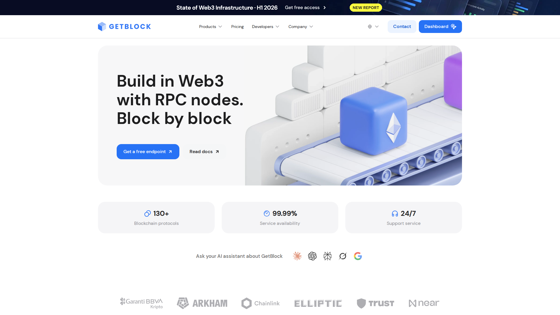 Homepage screenshot