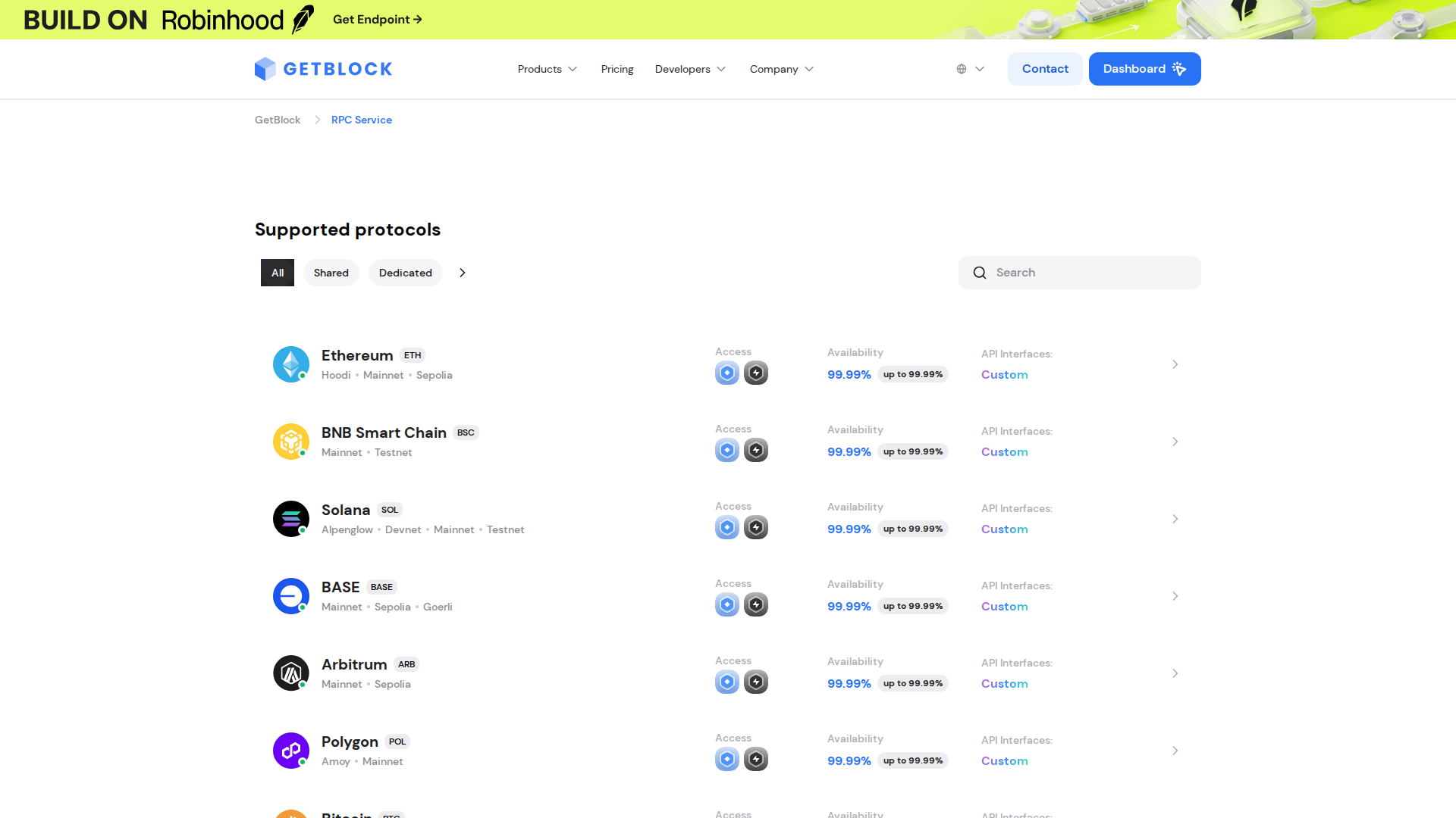 Nodes screenshot